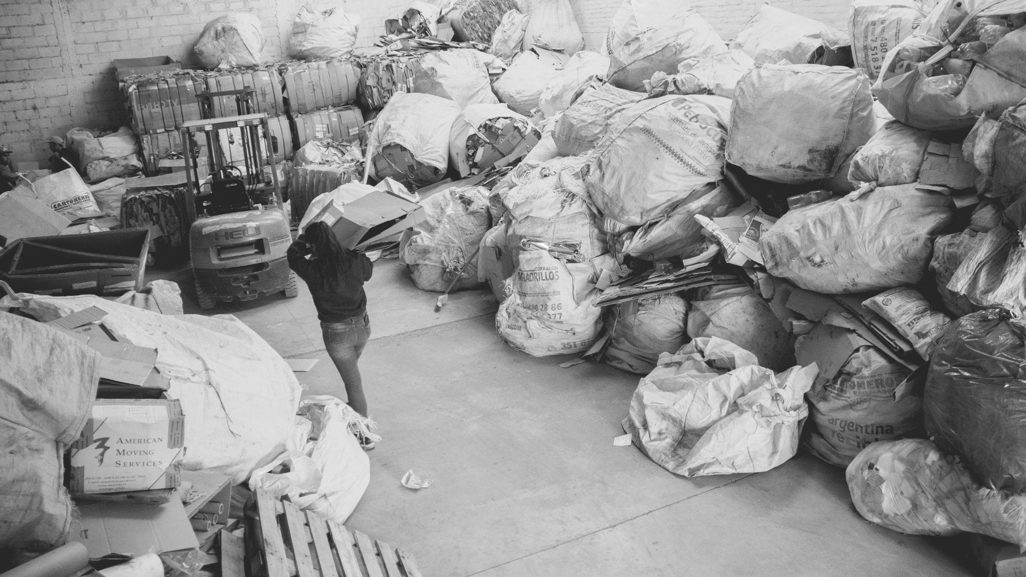 Materiales reciclados — Ecotex La Esperanza